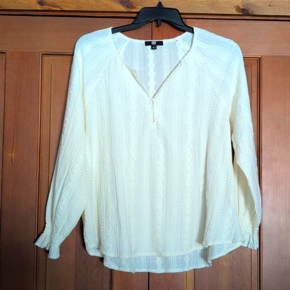 Frye Women's Embroidered Blouse